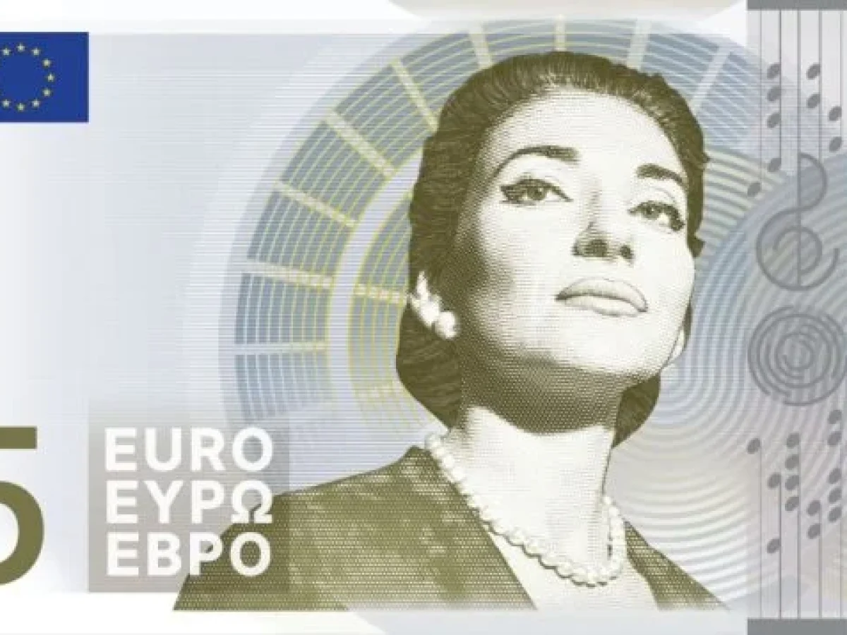 Η Μαρία Κάλλας υποψήφια για το νέο χαρτονόμισμα των 5 ευρώ | Alphafreepress.gr
