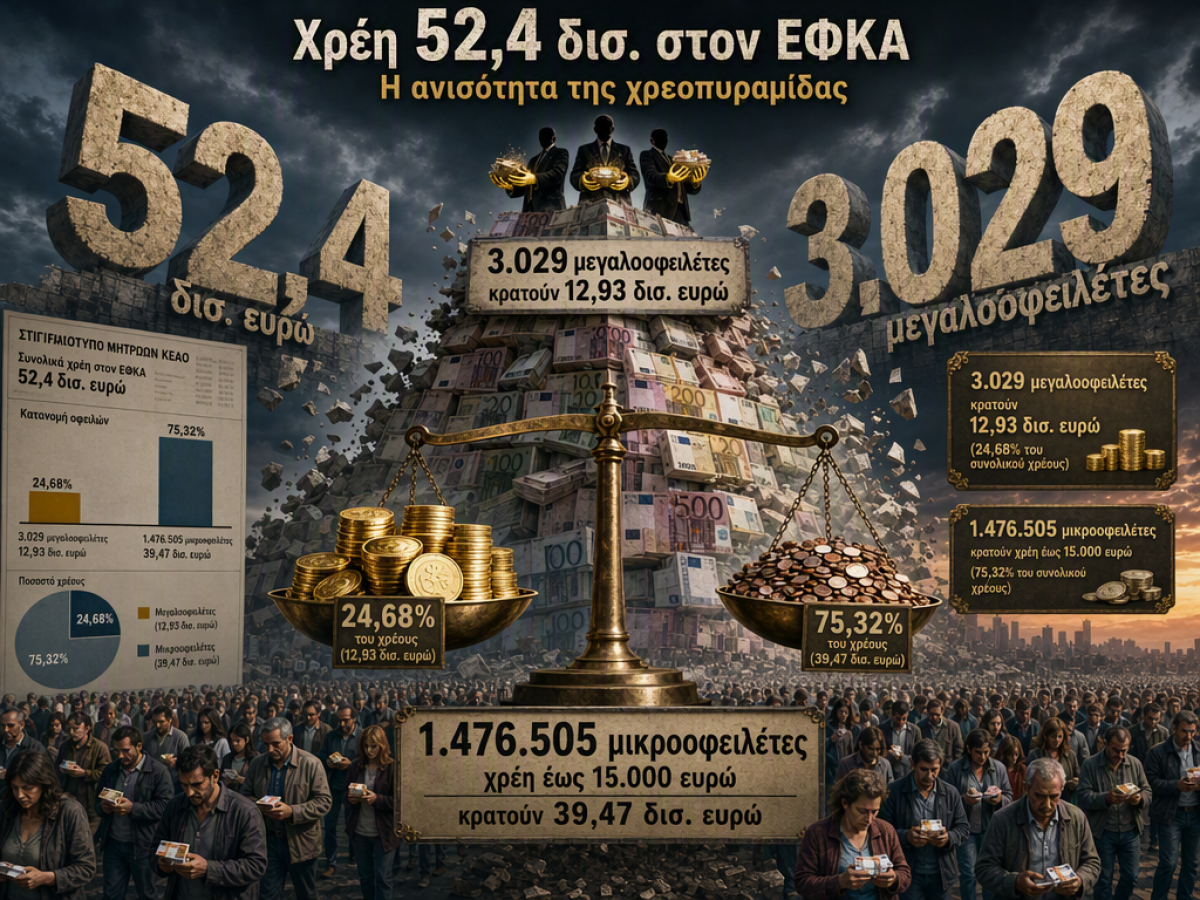 &Tau;ί&tau;&lambda;&omicron;&sigmaf;: &Eta; &Pi;&upsilon;&rho;&alpha;&mu;ί&delta;&alpha; &tau;&omega;&nu; &Chi;&rho;&epsilon;ώ&nu; &pi;&rho;&omicron;&sigmaf; &tau;&omicron;&nu; &Epsilon;&Phi;&Kappa;&Alpha;: 52,4 &Delta;&iota;&sigma;. &Epsilon;&upsilon;&rho;ώ &kappa;&alpha;&iota; &mu;&iota;&alpha; &Delta;ύ&sigma;&kappa;&omicron;&lambda;&eta; &Epsilon;&iota;&sigma;&pi;&rho;&alpha;&kappa;&tau;&iota;&kappa;ή &Pi;&rho;&alpha;&gamma;&mu;&alpha;&tau;&iota;&kappa;ό&tau;&eta;&tau;&alpha;