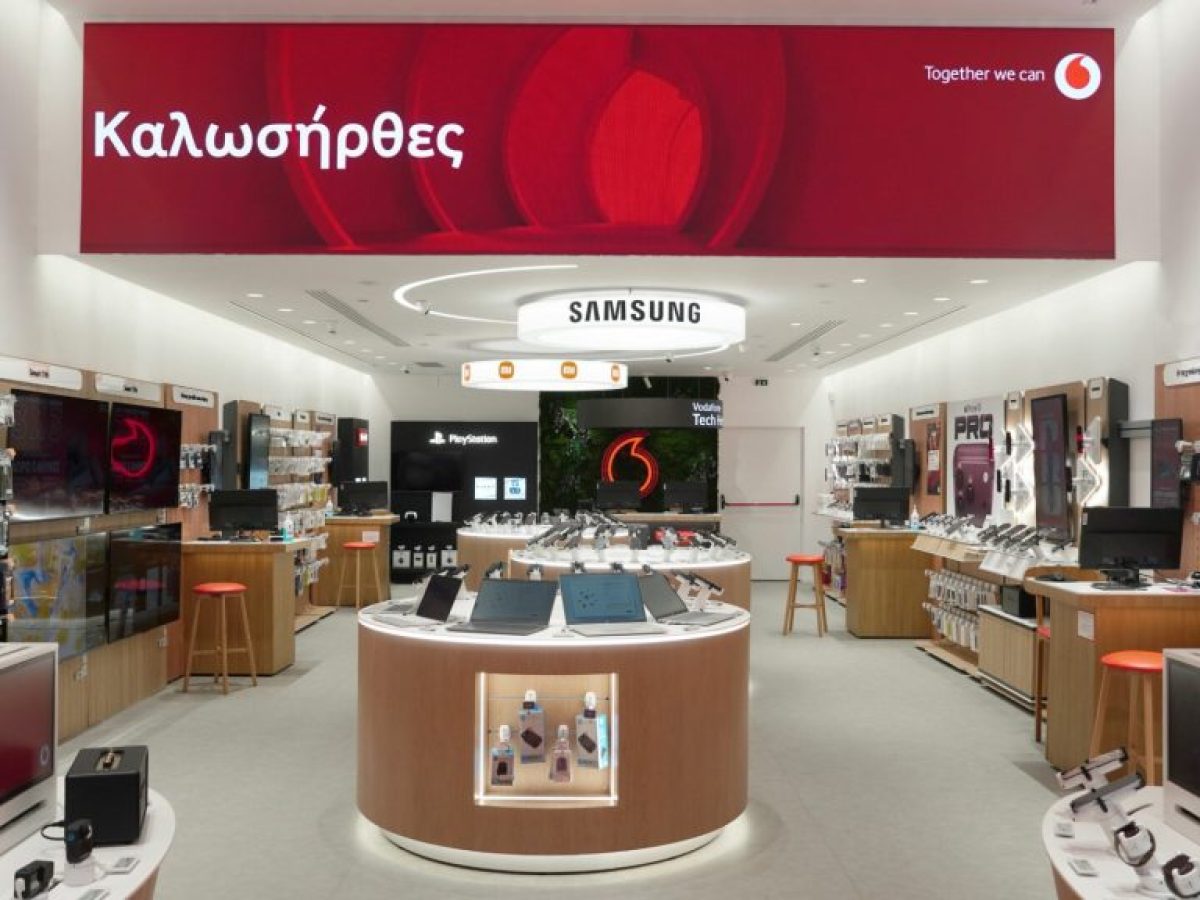 Vodafone &Epsilon;&lambda;&lambda;ά&delta;&alpha;&sigmaf;: &Nu;έ&omicron; &kappa;&alpha;&tau;ά&sigma;&tau;&eta;&mu;&alpha; &sigma;&tau;&omicron; The Mall Athens